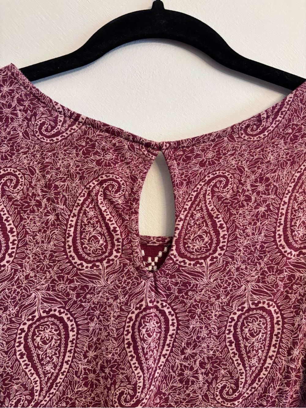 Lucky Brand Paisley Embroidered Tank Top - Picture 4 of 5
